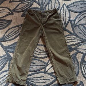 Vintage GAP Y2K Olive Green utility military style Pants size 4